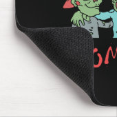 Kinder mit meinem Zombies Spaß Halloween Mousepad (Ecke)