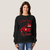 Kinder mit meinen Frauen Sweatshirt (Vorne ganz)