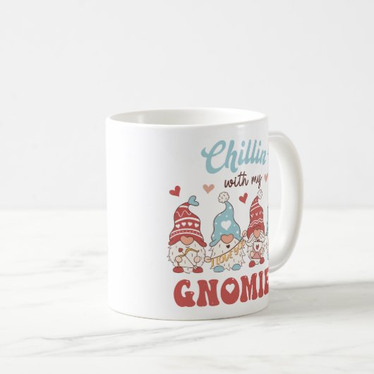 Kinder mit meinen Gnomen Kaffeetasse (VorderseiteRechts)