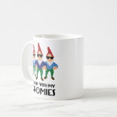 Kinder mit meinen Gnomen Kaffeetasse (Vorderseite Links)