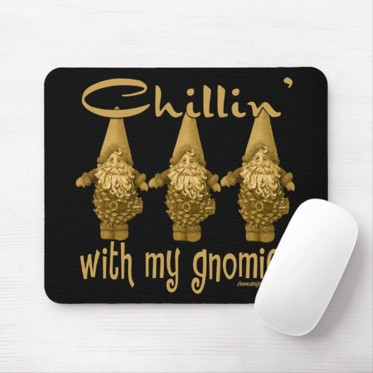 Kinder mit meinen Gnomen! Mousepad (Mit Mouse)