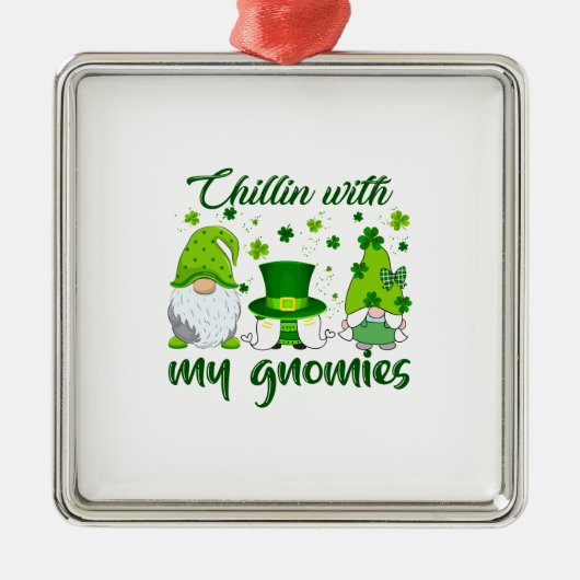 Kinder mit meinen Gnomen Ornament Aus Metall (Vorne)