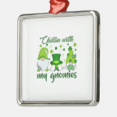 Kinder mit meinen Gnomen Ornament Aus Metall (Links)