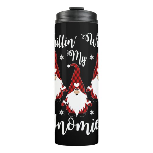 Kinder mit meinen Gnomen Thermosbecher (Vorderseite)