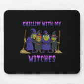 Kinder mit meinen Hexen Halloween Spaß Mousepad (Vorne)