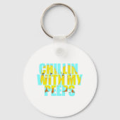 Kinder mit meinen Piepen Schlüsselanhänger (Vorderseite)