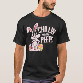 Kinder mit meinen Pieps Cool Ostern Bunny Vibes T-Shirt
