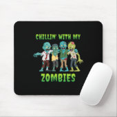 Kinder mit meinen Zombies Halloween Jungs Spaß Mousepad (Mit Mouse)