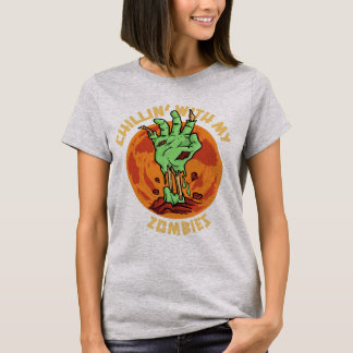 Kinder mit meinen Zombies T-Shirt