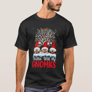 Kinder mit meiner Gnomie-Weihnachtsfamilie P T-Shirt