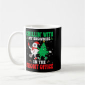 Kinder mit meiner Schneemobil-Front Squad Christ Kaffeetasse (Links)