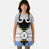 Kinder Mit Monogramm BumbleBee-Schürze Schürze (Insitu)