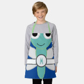 Kinder Mit Monogramm Dragonfly-Schürze Schürze (Getragen)