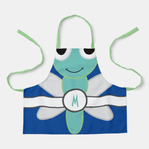 Kinder Mit Monogramm Dragonfly-Schürze Schürze