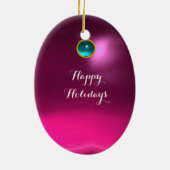 KINDER MIT SCHNEE KERAMIKORNAMENT (Hinten)