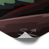 Kinder mit Schusswaffen Poster (Ecke)