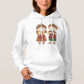 Kinder mit Spielzeug Hoodie (Vorderseite)