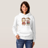 Kinder mit Spielzeug Hoodie (Vorne ganz)