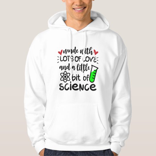 Kinder mit viel Liebe und ein bisschen Scien Hoodie (Vorderseite)