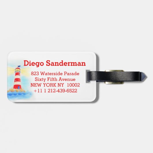 Kinder mit Wasserfarbe und Gepäckanhänger (Rückseite horizontal)