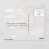 Kinder mit Ziege von Paula Modersohn Becker Postkarte (Rückseite)