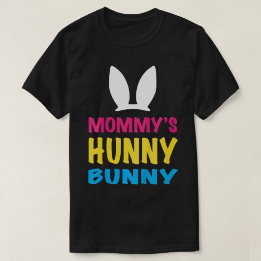 Kinder Mommy's Hunny Bunny Oster T-Shirt (Design vorne)