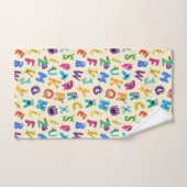 Kinder Monster ABC Albern Alphabet Monster Badhandtuch Set (Handtuch)