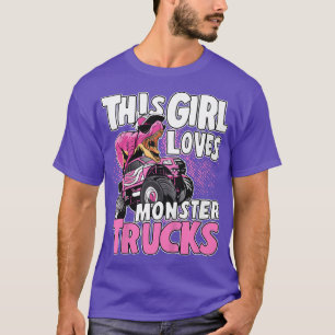 Kinder Monster Lkw Kinder Kleinkind Dieses Mädchen T-Shirt