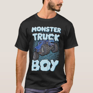 Kinder Monster Truck Boy for Boys Fun Cooles Monst T-Shirt