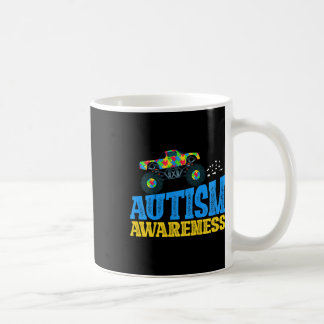 Kinder Monster Truck Puzzle Piece Autismus Bewusst Kaffeetasse