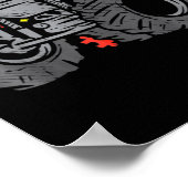 Kinder Monster Truck Puzzles Niedlich Kinder Autis Poster (Ecke)