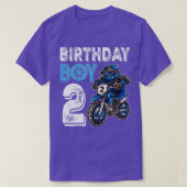 Kinder Motocross MX 2. Geschenk 2 Jahr Altes Dirt  T-Shirt (Design vorne)