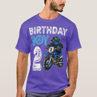 Kinder Motocross MX 2. Geschenk 2 Jahr Altes Dirt  T-Shirt