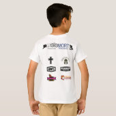 Kinder MotoMort Training Enduro Team Shirt (Schwarz voll)