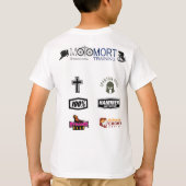Kinder MotoMort Training Enduro Team Shirt (Rückseite)