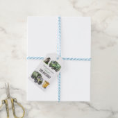 Kinder-Müll-Themen-Geburtstags-Dankeschön Geschenkanhänger (Mit Garn)
