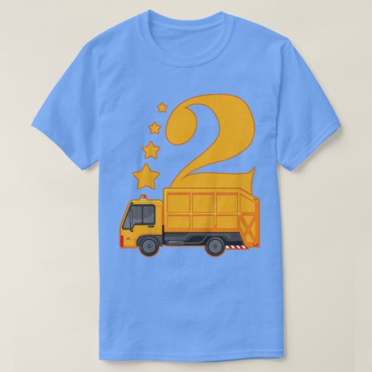 Kinder Müllwagen Jungs Mülleimer Mann Jahre Kinder T-Shirt (Design vorne)