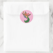 Kinder-Murugan-Aufkleber Runder Aufkleber (Tasche)