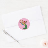 Kinder-Murugan-Aufkleber Runder Aufkleber (Umschlag)