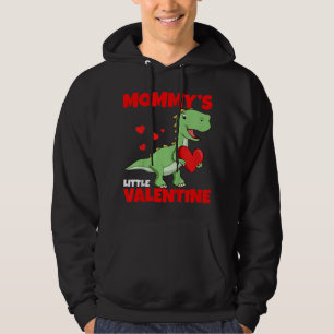 Kinder Mutter Valentinstag Mommy's Little Valentin Hoodie
