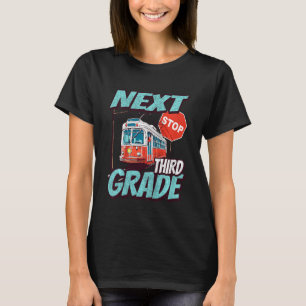 Kinder Nächste Haltestelle der dritten Klasse Kind T-Shirt