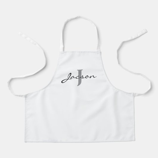 Kinder Name einfach Schürze (Vorderseite)