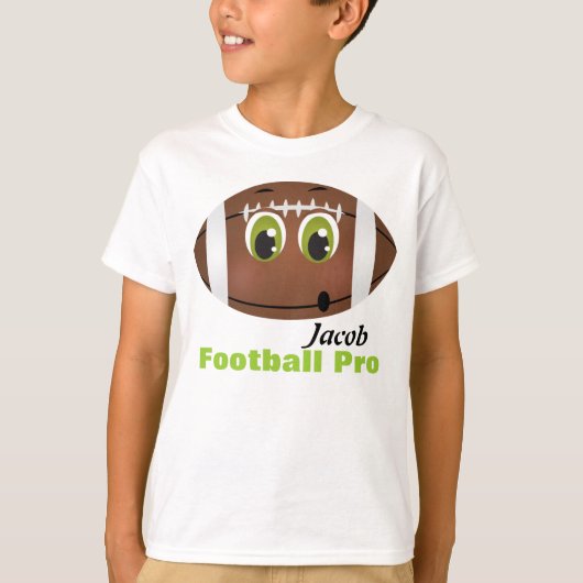 Kinder Name Football Shirt hinzufügen (Vorderseite)