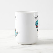 Kinder Name Funny Dinosaur Kaffeetasse (Mittel)