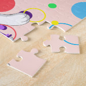 Kinder Name glückliche Kittycorn Puzzle Lernaktivi (Seite)