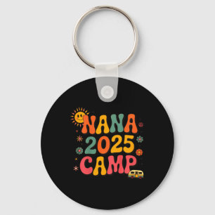 Kinder-Nana-Camp 2025 Familienurlaub Sommer-Campin Schlüsselanhänger