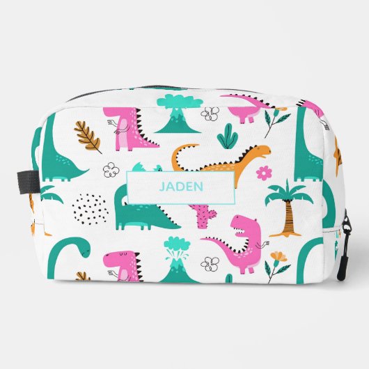 Kinder nennen Rucksack Dinausback to School (Vorderseite)