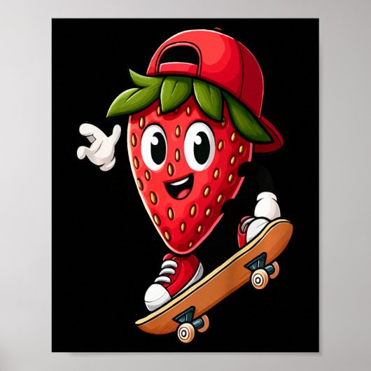 Kinder Nervenkitzel beim Skateboard-Abenteuer Poster (Vorne)