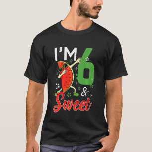 Kinder Niedlich bin ich 6 Jahre alt & süß und troc T-Shirt