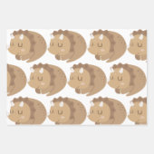 Kinder Niedlich Dinosaurier Geschenkpapier Set (Vorderseite 2)
